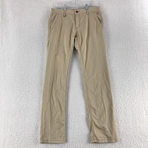 XXX‎ Rude Beige Khaki Chino Skinny Pants Mens Casual Work Wear Size 30 x 32